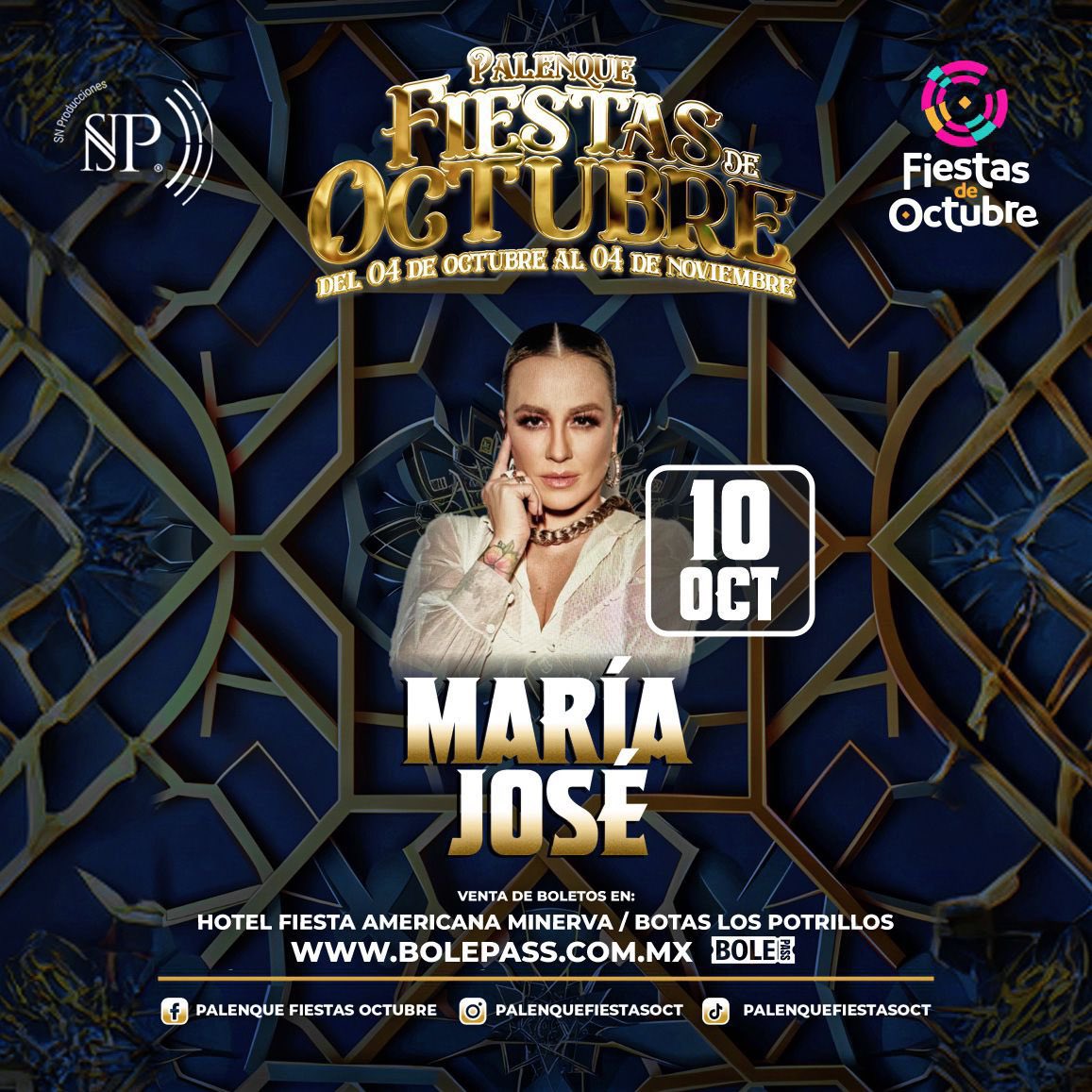¡Nos vemos en las <a href="/octubrefiestas/">Fiestas de Octubre</a>! ✨

¡Boletos ya a la venta en bolepass.com.mx! 💖