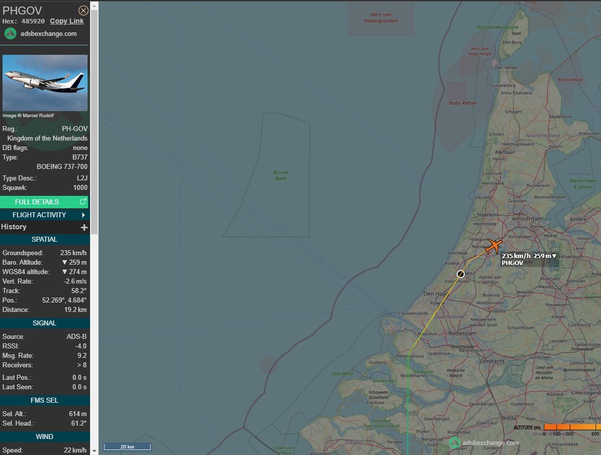 wesleyb1989's tweet photo. #PHGOV
Reg.: PH-GOV
Kingdom of the Netherlands
DB flags: #none
Type: #B737
#BOEING 737-700
Type Desc.: #L2J
Squawk: 1000
#NLspot #Nikon #P1000 #regen
@HeWaarIsdePHGOV (Eerste keer gespot net op tijd;)) https://t.co/8axNZZrjns