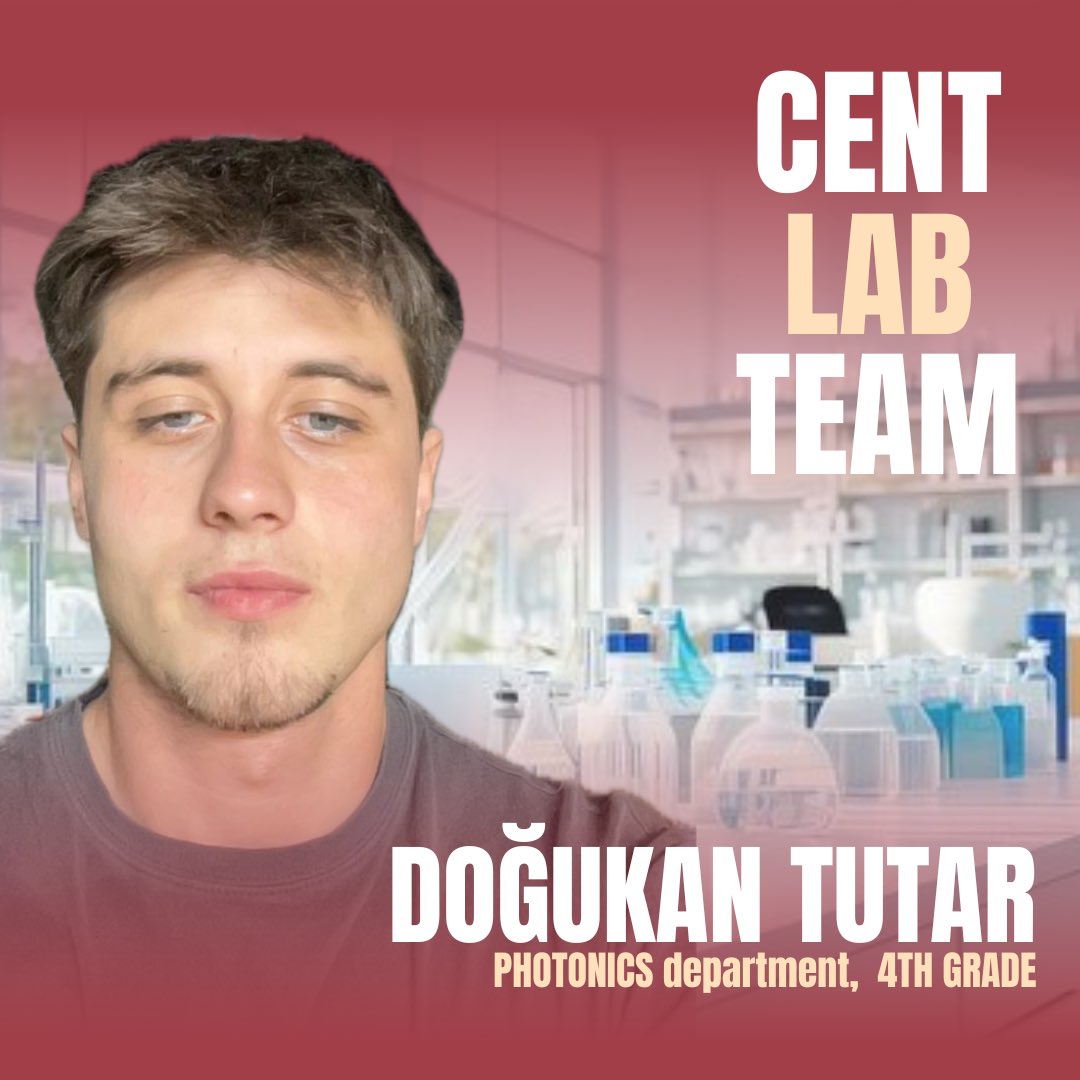 Doğukan is a senior photonics student. Currently,he is working on tunable magnetism in 2D materials using Density Functional Theory (DFT). Additionally, he performs characterization and analysis with a Raman device. He also takes part in the development of paper-based gas sensors