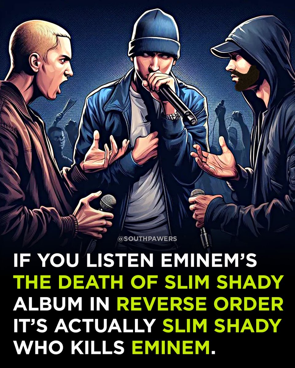 WAIT, WHAT?  👀👀👀

"renaissance" being the first (last) track now makes sense. And all these lead to SIDE B. 🤯🤯🤯🤯 

<a href="/Eminem/">Marshall Mathers</a> <a href="/rosenberg/">Paul Bunyan Rosenberg</a> was this "trick" we've been waiting all this time? 👀

via <a href="/Pecora_boy123/">Daniel</a>