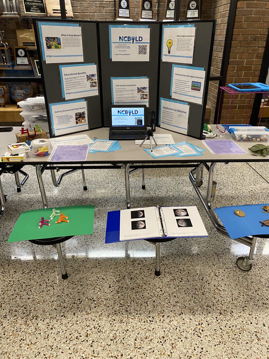 Enjoying today at Pisgah High School talking to educators and demonstrating Stop Motion and Digital Animation. Fun and inspiring to connect with others and learn their stories.  #NCBOLD24