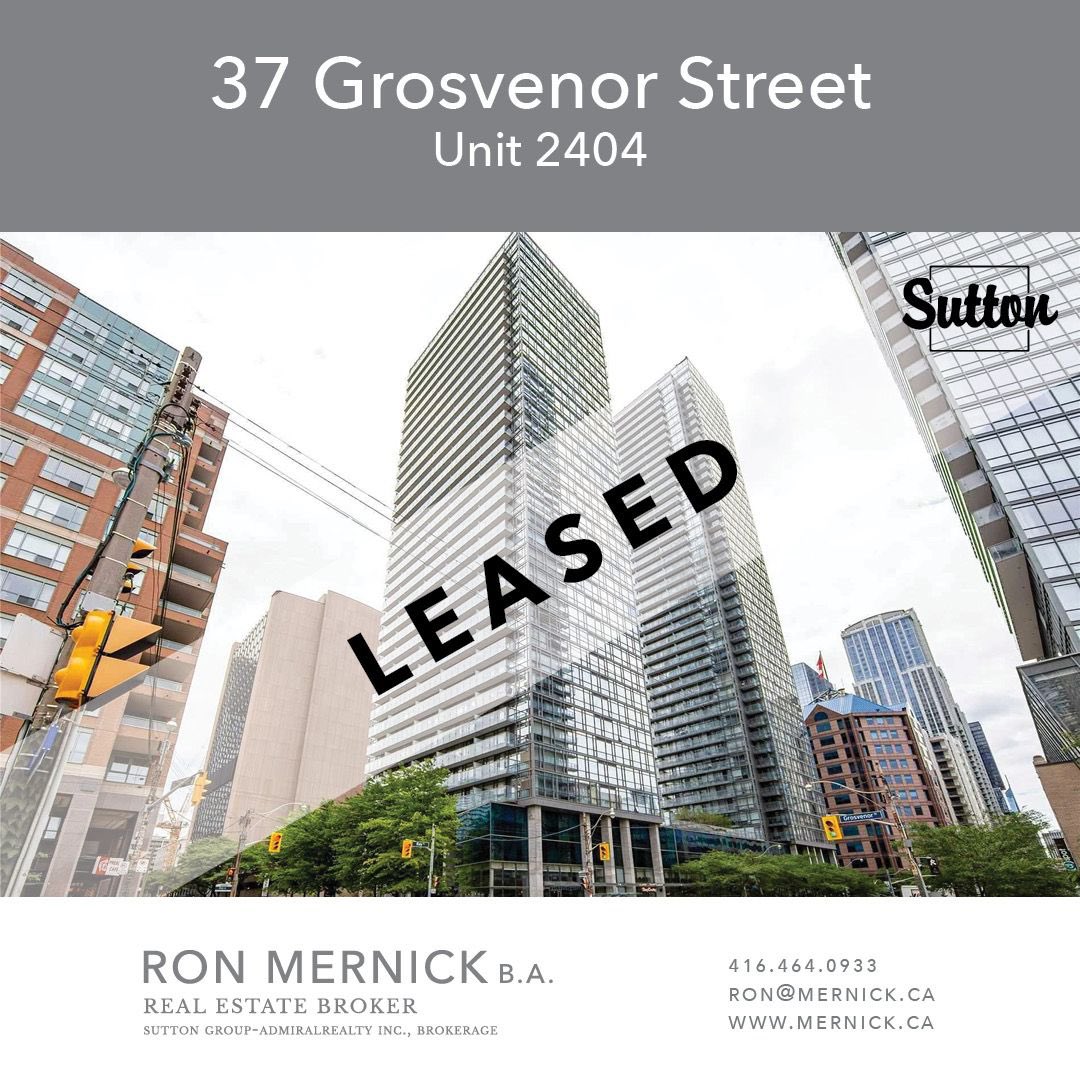 RMernick's tweet photo. LEASED 🏡⠀
#RonMernickRealEstate⠀
⠀
Another wonderful outcome...⠀
⠀
Just leased out this spacious open concept 1 bedroom unit at Bay and College in Toronto, in the heart of the City! This unit featured a beautiful Northern unobstructed view.
⠀ https://t.co/PRRqvb2X5N