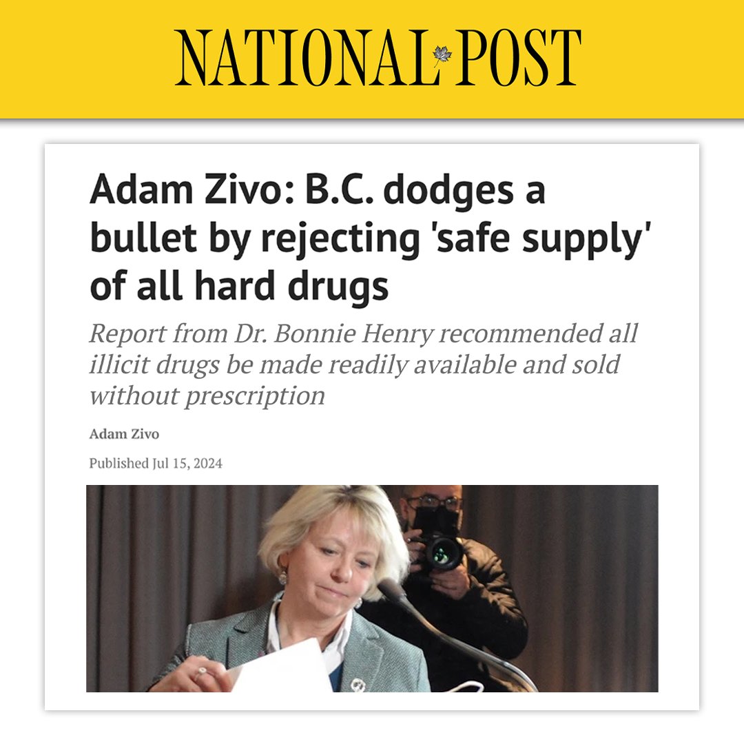 The only reason that BC’s radical NDP didn't go ahead with the wacko idea to legalize and sell hard drugs everywhere is fear they'll lose the election.
 
If Eby &amp; Trudeau win, there will be tax-funded narcotics everywhere for everyone. 

I will close the drug dens, ban the drugs,