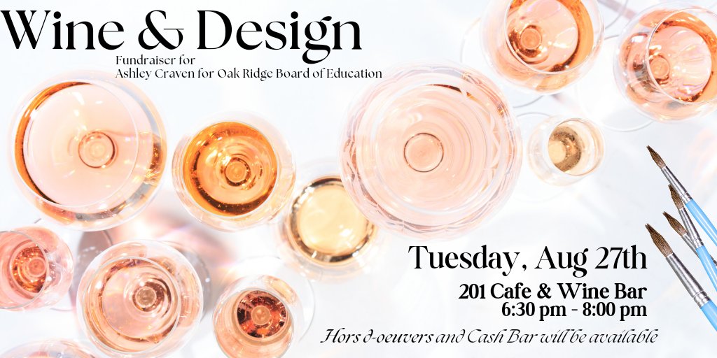 VoteACraven's tweet photo. Hey everyone! Would love if you could join me for my campaign fundraiser on Tuesday August 27th! There will be wine and painting! 
@acdptn @newblueknox 
Tickets can be purchased using the following link: 

https://t.co/Iq0FsYtDvF https://t.co/MHyzQy40WH