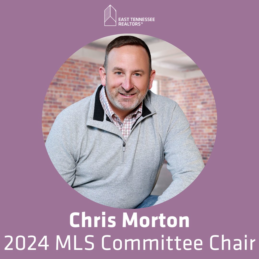 etnrealtors's tweet photo. This month our association would like to spotlight the wonderful committee chairs! Thank you, Chris Morton, for your commitment to being our 2024 MLS Chair. ๐ค #EastTennesseeREALTORS #EastTNREALTORS #ETNREALTORS #CommitteeChairs #MLS https://t.co/266ezyjkgI