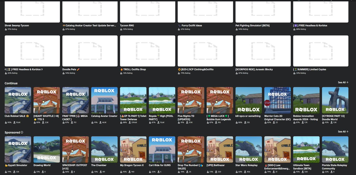 Nature_Gaming04's tweet image. found this issue on roblox

#Roblox #robloxissue