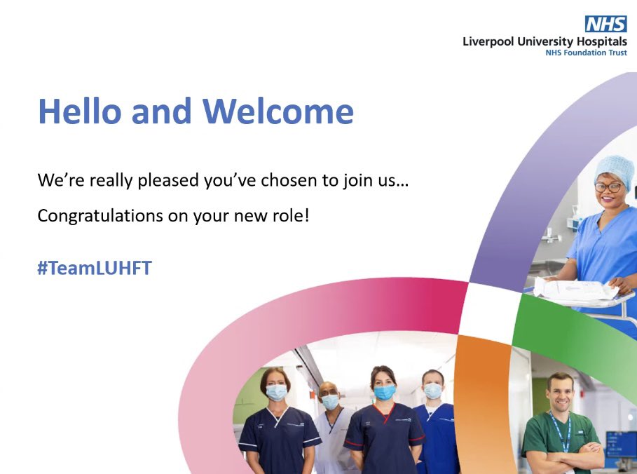 UHLGPharmacy's tweet photo. DAY 1️⃣
First part of day 1 =online corporate induction

Impressively well organised &amp; relevant. Welcome message from @jamessumnerNHS &amp; super coordination &amp; engagement of 60 attendees from Emma Ashton

The exec welcome from Beth Weston gave a great first impression of #LifeAtLUHFT https://t.co/EwAW26Y7Hb