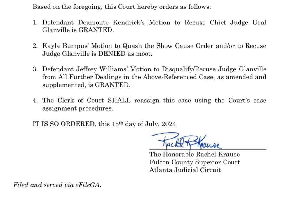 BREAKING: JUDGE URAL GRANVILLE HAS BEEN RECUSED FROM THE YOUNG THUG AND YSL TRIAL