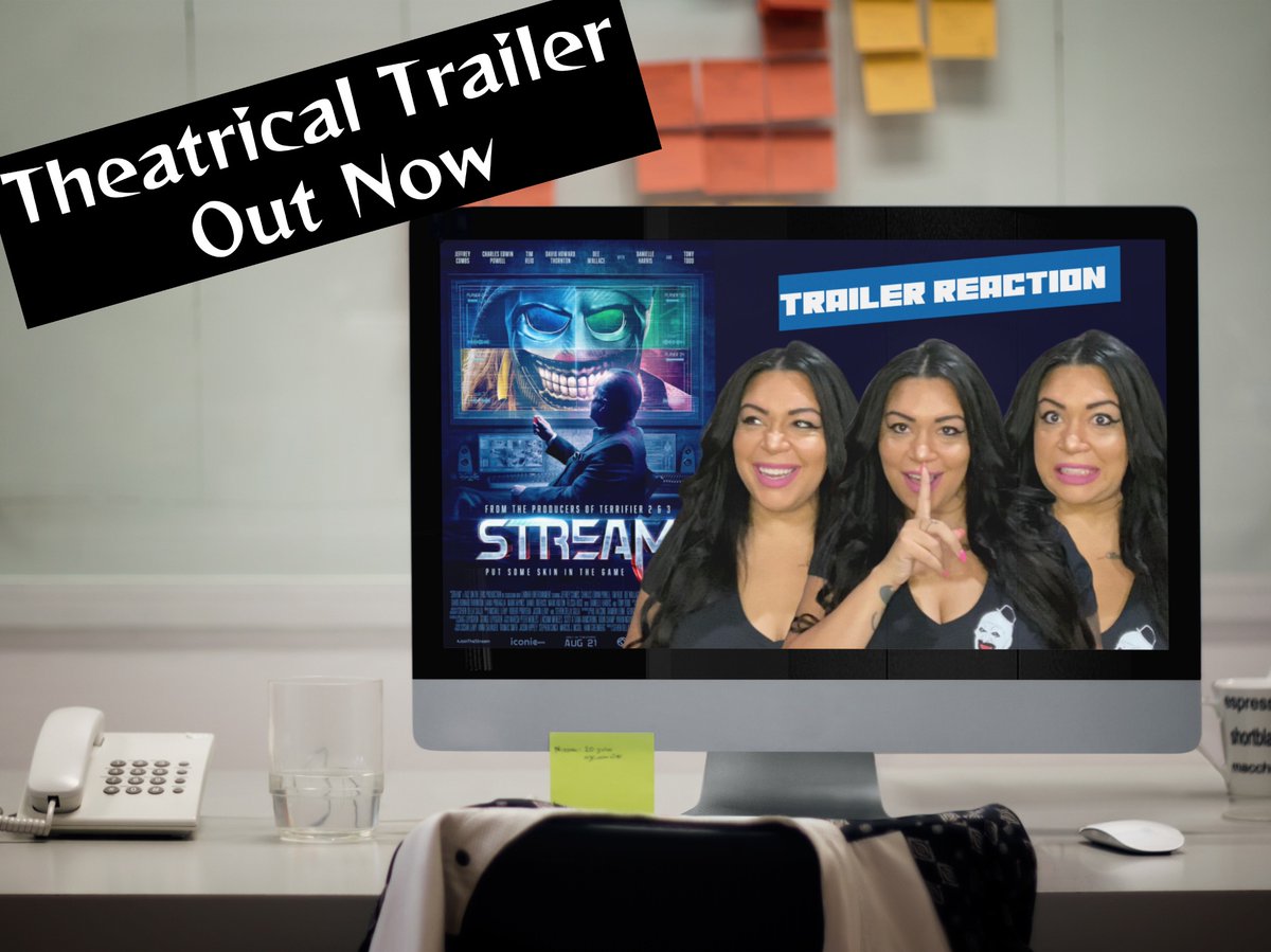 SalemsFanClub's tweet photo. Bored at work? On lunch break? Check out @SalemsCellar new #trailerReaction for the theatrical trailer of Stream!

https://t.co/1tWrkiMfVc

#jointhestream #stream #Trending #HorrorFamily #HorrorCommunity #HorrorMovies #supportsmallstreamers https://t.co/fXXyGCMdOs
