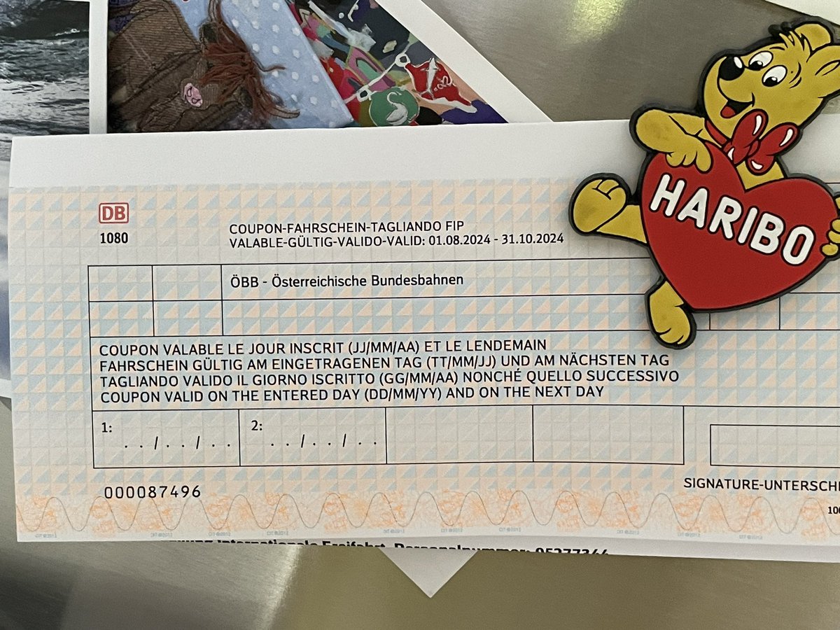 Früher war mehr Lametta/ alles besser?? Zumindest für die internationalen Freifahrten bzw. das FIP Fahrscheinheft stimmt das… das hat mal richtig was her gemacht..