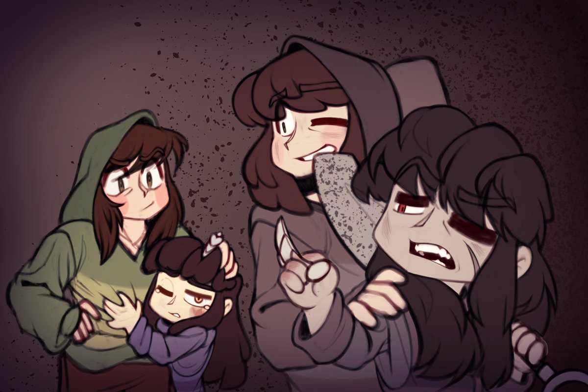 Fell Wishes? 
Little bean to Bully mean.
#undertale #undertaleau #chara #frisk