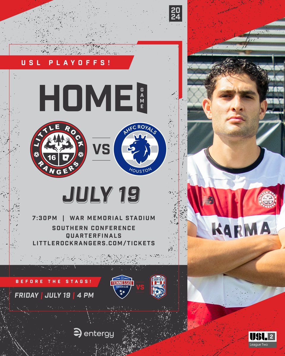 lrrangers's tweet photo. Nothing beats playoff time in Little Rock!

#LRRvAHFC | #lrrangers | #path2pro | @USLLeagueTwo https://t.co/TbUETW9ynV