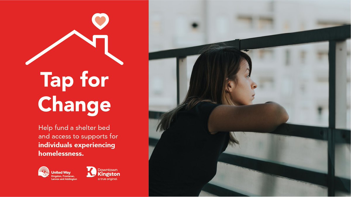 unitedwaykfla's tweet photo. UWKFLA &amp; @downtownktown are hosting #TapForChange stands to raise funds for homelessness initiatives this summer. This week, visit @PanChancho &amp; @chezpiggy to donate and support those in need. More info: campaign@unitedwaykfla.ca or call 613-542-2674 Ext.1205. 
Every tap counts! https://t.co/oRpdSN5ZZq