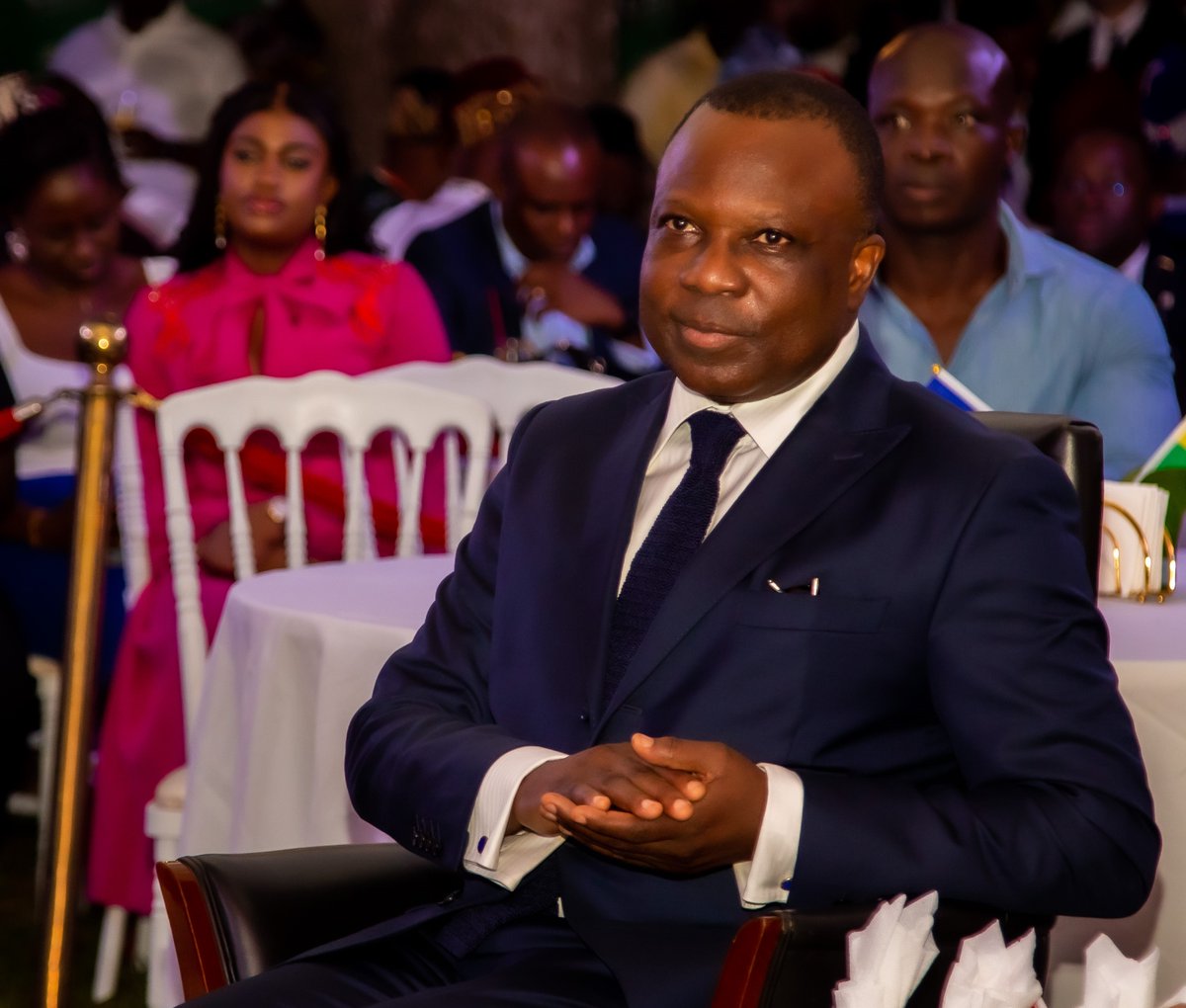 GracedLifeTV's tweet photo. This year in Accra, Bastille Day is celebrated at the Residence of France, and hosted by the French Ambassador to Ghana, Jules-Armand Aniambossou. Welcoming the entire French community in Ghana, representatives of the Ghana government...
3/7 https://t.co/Lme0gKDwUY
