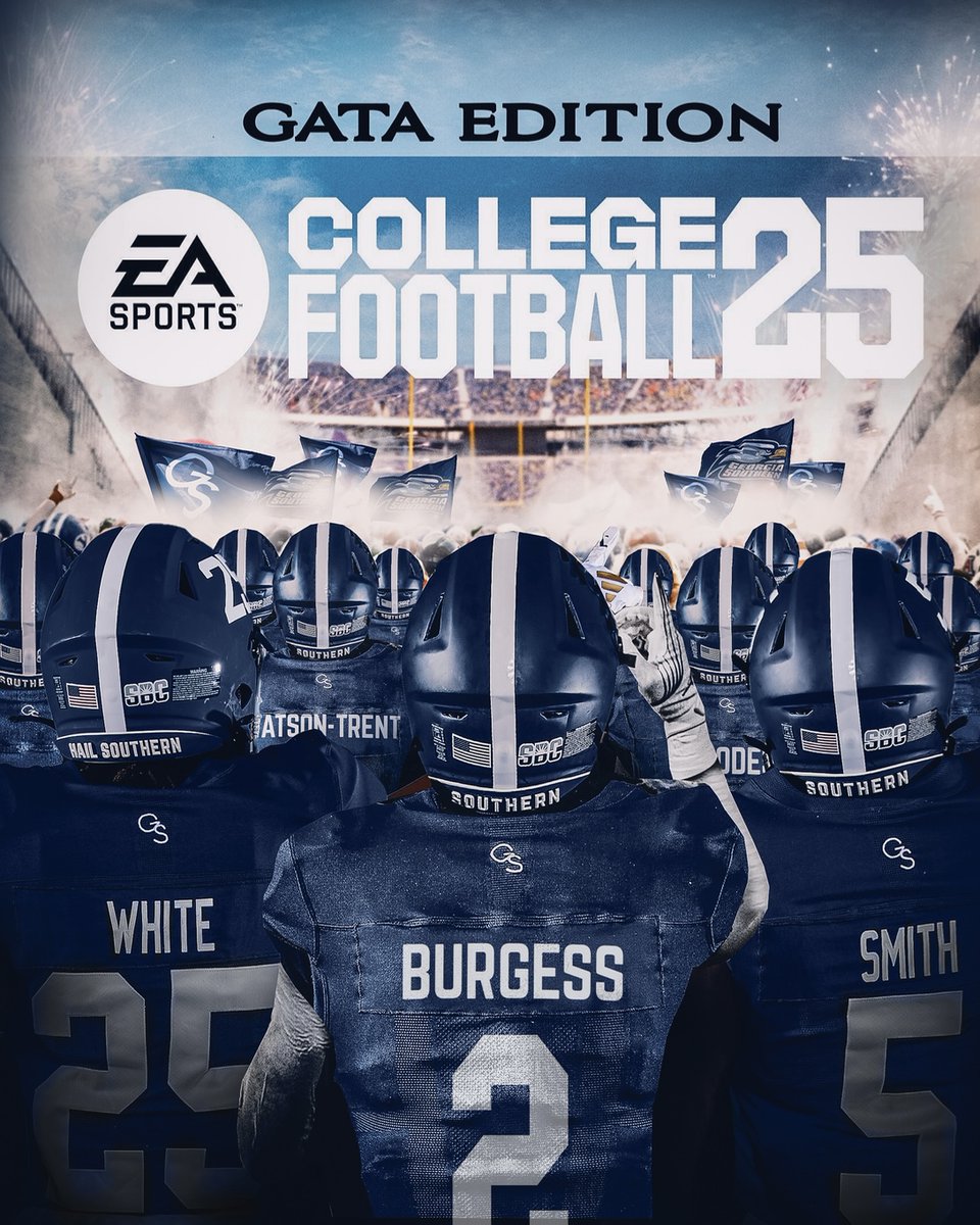 GSAthletics_FB's tweet photo. .@EASPORTSCollege Football 25 Launch Party Details Announced

📰 https://t.co/ZTPAOXmeAr

#HailSouthern | #CFB25 https://t.co/hIr666XlXF