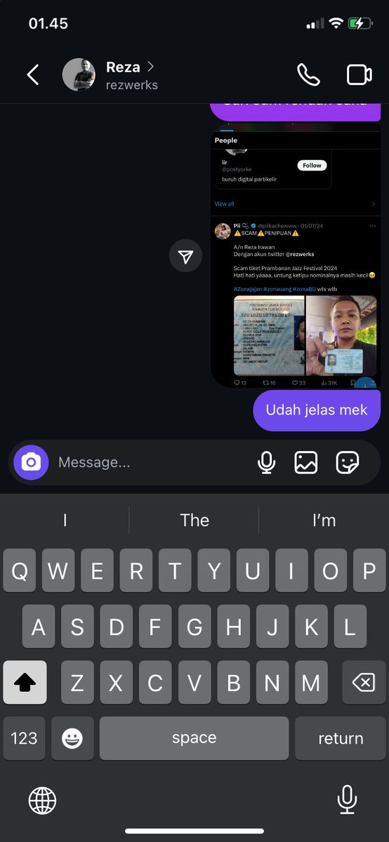 rcandrabl's tweet photo. @piikachewww Untung baca twit kakaknya thankyou. Masih berkeliaran di kolom komentar ig lalafest https://t.co/0m9KvVUuxi