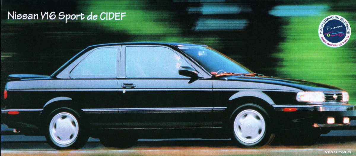 VeoAutos's tweet photo. Nissan V16 Sport. 1992 a 1996 en el país, con un total de 271 unidades vendidas. Origen: México. + Precios 1994
+ Info https://t.co/D0gRZseTAx
#nissanv16sport #sentrab13 #sunnyb13 @NissanLatino @addict_car @thecarfactoids @RiveraNotario @NissanCL https://t.co/UjhBAvTxor