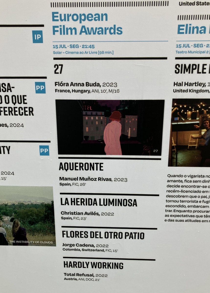 GranadaFilmFest's tweet photo. Otro año más estamos en @curtasvc, cita imprescindible del cortometraje, descubriendo joyas que traer a Granada 💎
Y justo hoy dentro de la selección @EuroFilmAcademy se verá #Aqueronte de Manuel Muñoz Rivas, Premio Val del Omar del #29FIJR ❤️ https://t.co/N4jK1Kaydy