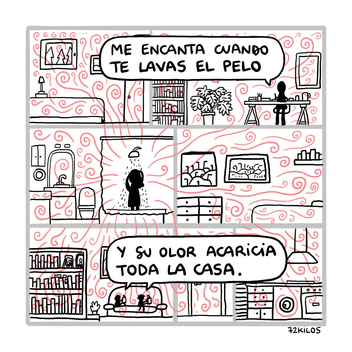 72kilos's tweet photo. Cuando te lavas el pelo. https://t.co/IDxl4wUzsu