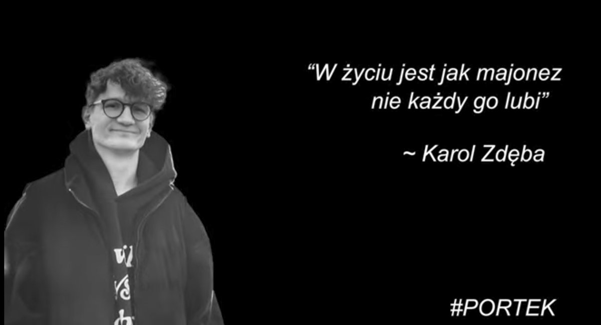 Asia_pozdro_600's tweet image. Kocham te głębokie teksty Karola 
#Portek #Mortalcio