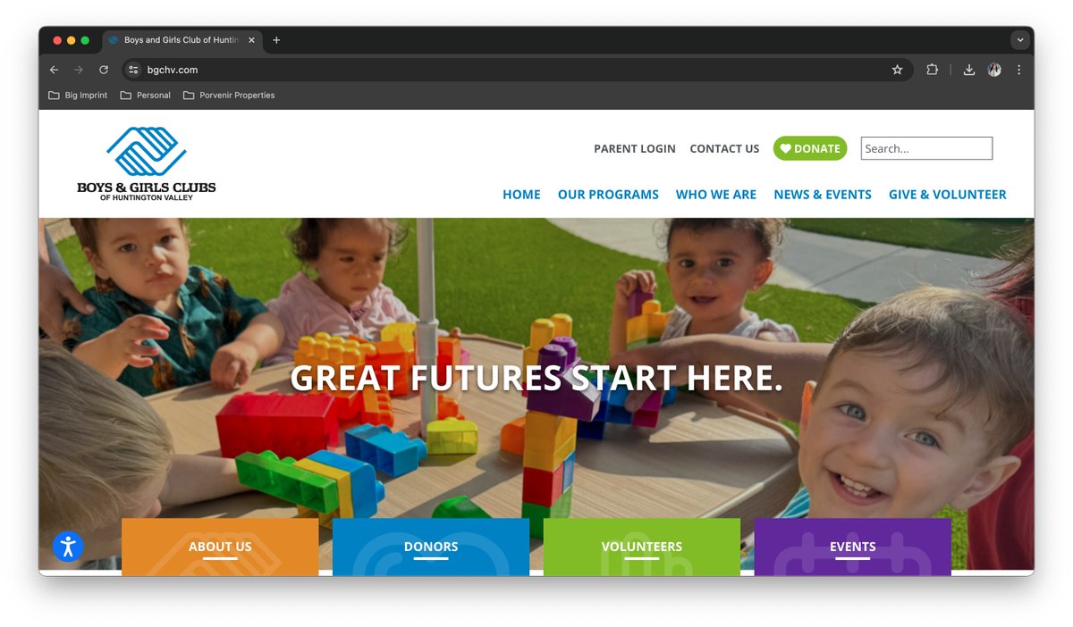 bigimprint's tweet photo. Boys &amp; Girls Club of Huntington Valley has a new website!

What We Did:
💻 Custom Website Design (Kevin Mellen)
🖥️ Custom Website Development
☎️ Website Hosting &amp; Support
Check out their website https://t.co/0rE4zftpas! https://t.co/PZLLwyzMEo