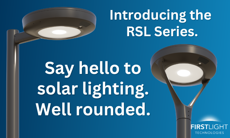 FLT_Solar's tweet image. Introducing: The RSL Series. 
This self-contained solar luminaire has the same adaptive and efficient technology that all of our lights have, while offering a new softer shape. 

Full details here: hubs.ly/Q02GDyf40

#solar ​​#outdoorlighting #roundlight