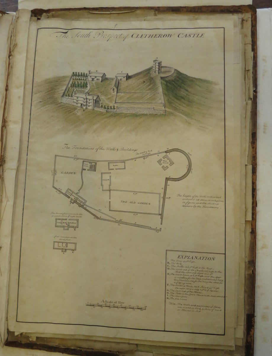 PaulAdamsCycles's tweet image. @LancsMuseums are holding a tour to discuss the archaeology of #ClitheroeCastle and recent discoveries within the keep. facebook.com/events/3303365…… Here's the recently rediscovered prospect of the castle in 1723 @CastleStudies