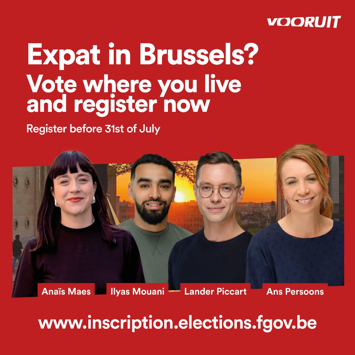 landerpiccart's tweet photo. On October 13 you too can help determine the future of the City of Brussels. 🗳️

EU citizens as well as citizens from non-EU countries that have been living here for at least five years also have the right to vote. July 31 is the final date to do so.
➡️ https://t.co/wljfVNYp9w https://t.co/6tMfWJUM7w