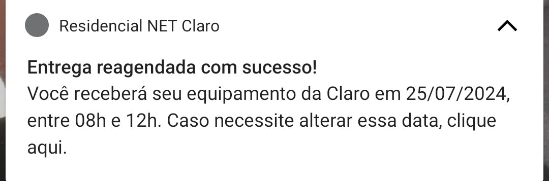 f_david_araujo's tweet photo. @ClaroBrasil essa palhaçada está sendo toda printada e documentada. Já nem sei quantas vezes reagendaram a retirada dessa porcaria. https://t.co/ZZ2l0Uuhe6