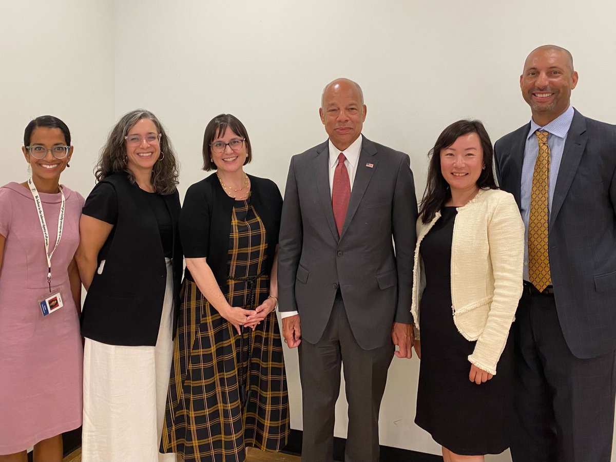 WeTheAction's tweet photo. We are so grateful for the timely and important conversation on protecting democracy and the rule of law with former Secretary Jeh Johnson.

This enlightening discussion has inspired and motivated us to continue to promote a fair and equitable society. https://t.co/rrxvROZeA4