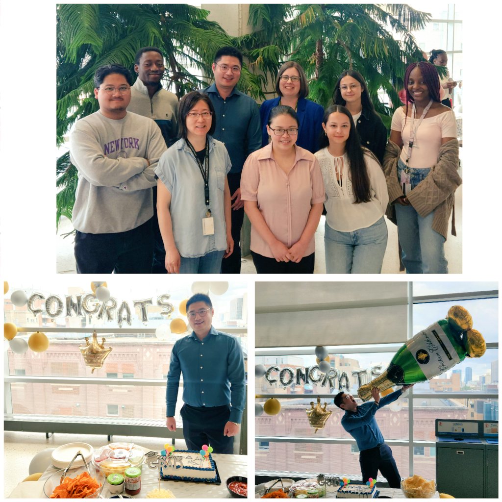 Dr. Deanna Santer (@drdeannasanter) on Twitter photo Congrats to <a href="/forexampleleo/">Xinyun Liu (Leo)</a> for defending his Immunology MSc thesis today! π₯³ππ»π
The 1st grad student to join the #SanterLab & 1st to defend with an excellent thesis & cool #IFNL data. #proudPI <a href="/UM_Immu/">Dept of Immunology @ UofM</a> Thks to Thomas & Neeloffer for their support!
Good luck at UofT for your PhD! Congrats to <a href="/forexampleleo/">Xinyun Liu (Leo)</a> for defending his Immunology MSc thesis today! π₯³ππ»π
The 1st grad student to join the #SanterLab & 1st to defend with an excellent thesis & cool #IFNL data. #proudPI <a href="/UM_Immu/">Dept of Immunology @ UofM</a> Thks to Thomas & Neeloffer for their support!
Good luck at UofT for your PhD!