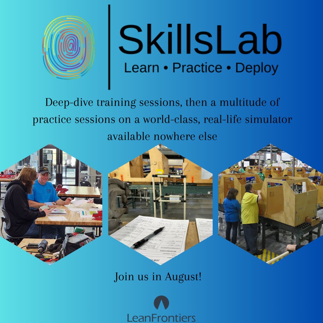 leanfrontiers's tweet photo. Develop a framework and roadmap to DEPLOY the skills and begin building a Continuous Improvement culture!  In August you have the opportunity to join us! Are you ready?  #handson #workshop #learning #practice #deploy   ---> https://t.co/yxvD2VJKcC https://t.co/NrKzTaNezi