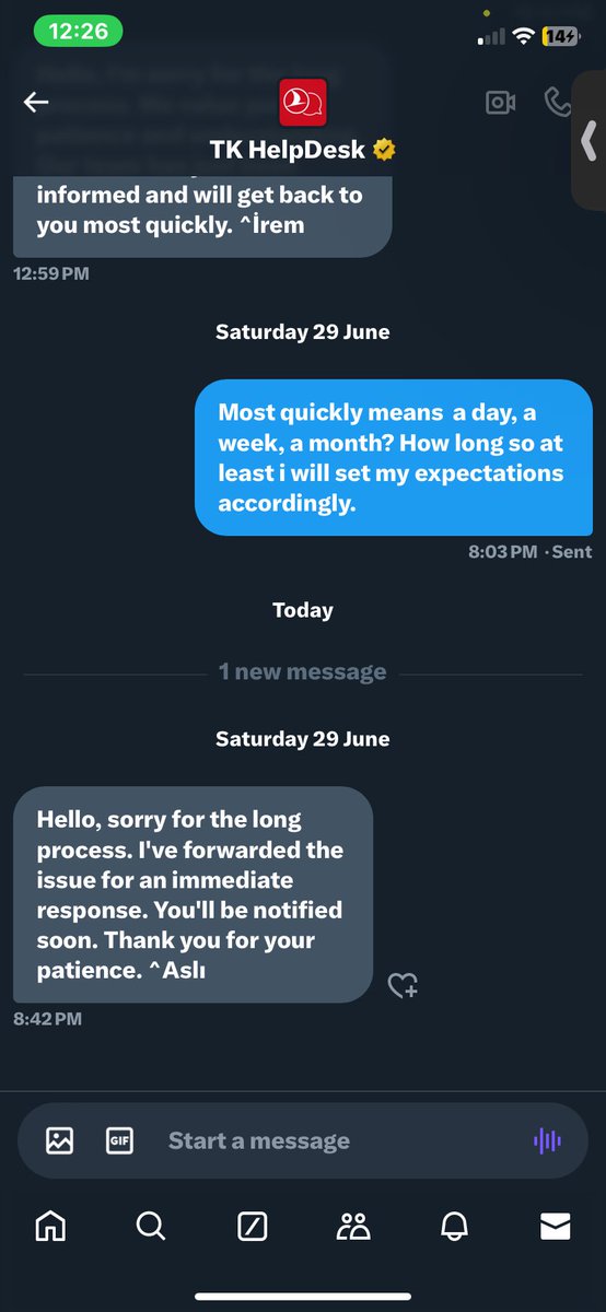 SonalikaMatta's tweet photo. @TurkishAirlines its been almost 3 months now since i traveled with you. I have been waiting for the claim settlement for like 2 months and no response. Case id -2024099948 
Could you please advise a specific date or how many days would it take ? https://t.co/Bv3AXj07lu