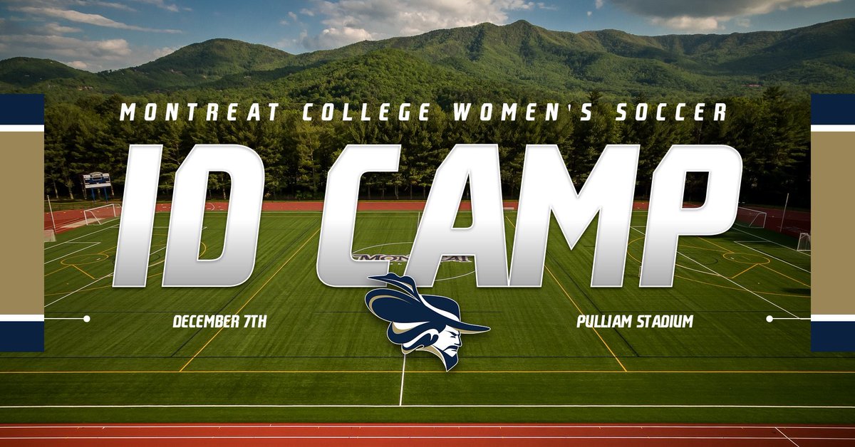 CavsWsoccer's tweet photo. Get ready, future Cavaliers! This is your opportunity to showcase your talent, train with our players, connect with our coaches, &amp; see what it means to be a part of our team. Come take the next step towards becoming a Montreat College Cavalier! More info can be found in our bio. https://t.co/cLaSVOWCQC