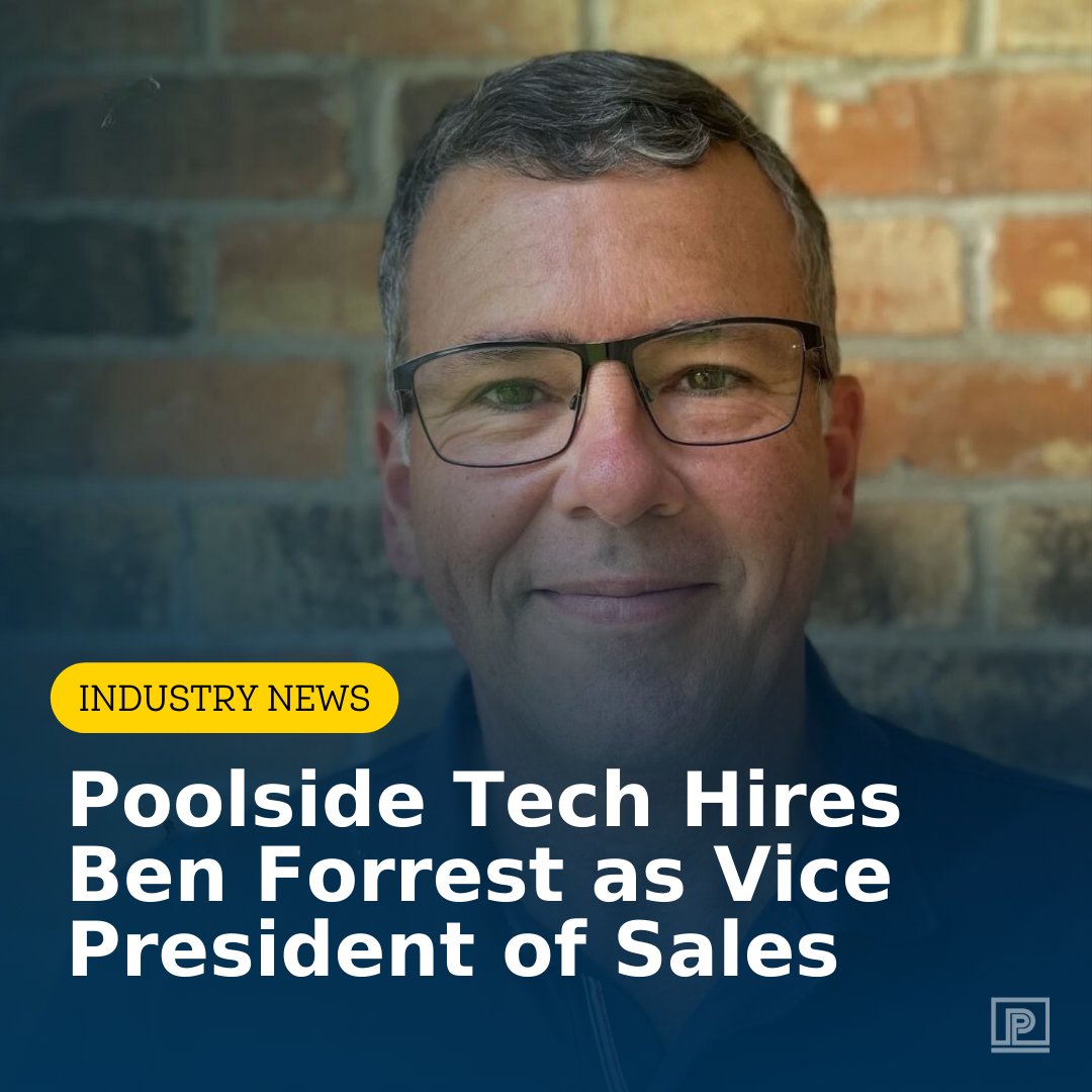 PoolProMag's tweet image. Poolside Tech announced it has hired Ben Forrest as vice president of sales.

Read more: poolpromag.com/poolside-tech-…

#PoolPro #PoolsideTech #PoolIndustryNews #NewHire #SalesLeadership
