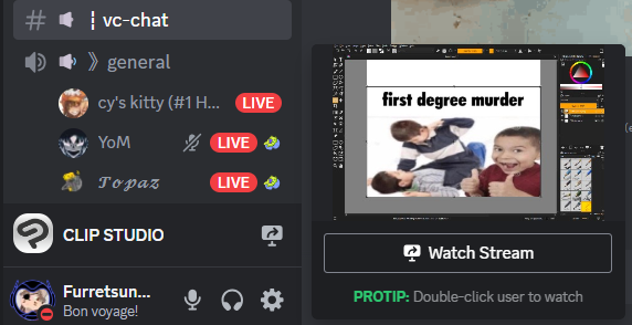 DAY # 168 | july 15th | 3:02

the out of context channel is having a resurgence 

the
uh
first degree m