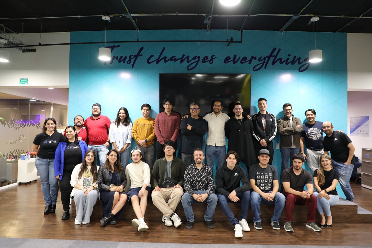 ImprovingMxJobs's tweet image. Thank you @qamindslab community!
We had a fantastic event filled with insightful Automation Testing talks, &amp;amp; networking at our Guadalajara office. 🪲💻
Join us next time for more learning and fun!

#QATesting #Guadalajara #Tech #Community #SoftwareTesting #Networking #TechEvent