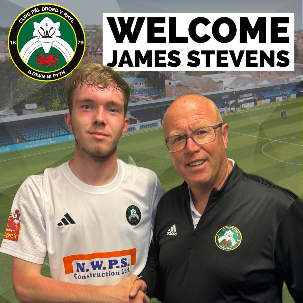 ⚫️ James Stevens ⚪️

James Stevens joins the lilywhites! 

James has been fantastic in pre-season pace, power &amp; goals!

Welcome to Belle Vue 🏟️🏴󠁧󠁢󠁷󠁬󠁳󠁿

#sunnyrhyl ☀️