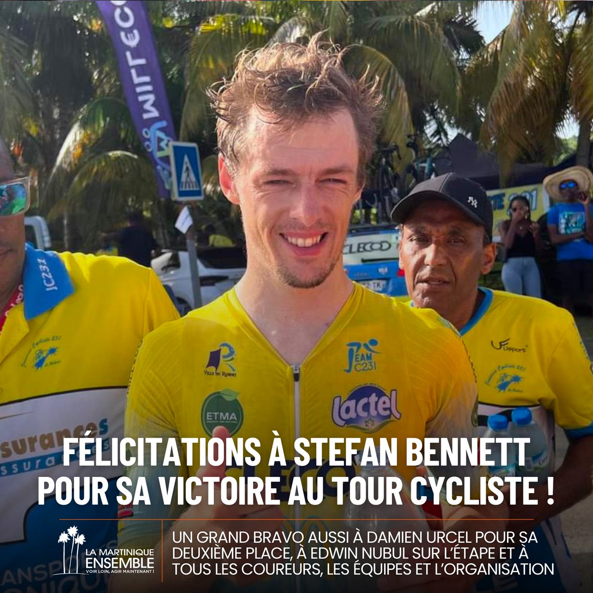 ensemblemq's tweet photo. Après une semaine forte en émotion, félicitation au vainqueur et à son équipe ! Un grand bravo aussi à tous les participants et à l'organisation ! https://t.co/tvtwynrf22