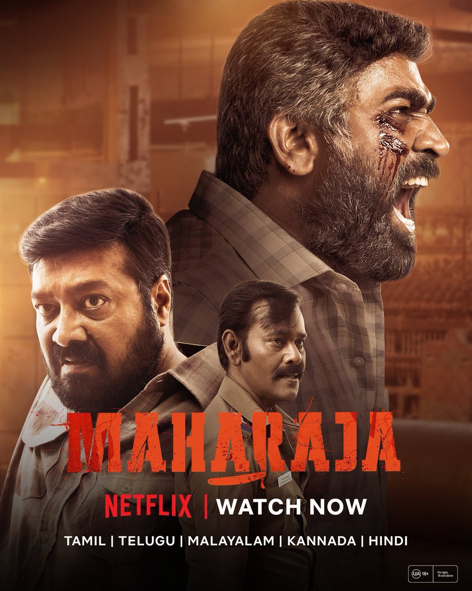Do not miss this. I repeat, do not miss watching this. 
#Maharaja #VijaySethupathi <a href="/NetflixIndia/">Netflix India</a>