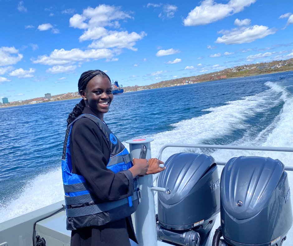 ⚓️🌊 You'd never guess Mary's first time on a boat was at the start of her <a href="/COVE_Ocean/">COVE 🌊</a> Internship with SEATAC. Since then, she’s immersed herself in the ocean sector: building business know-how, applying her skills and even helping out onboard:  bit.ly/4d4du6D

#WYSD2024