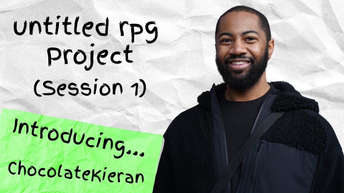 Joining us this Friday for our next DnD oneshot is the fantastic <a href="/ChocolateKieran/">ChocolateKieran</a> 👏🔥