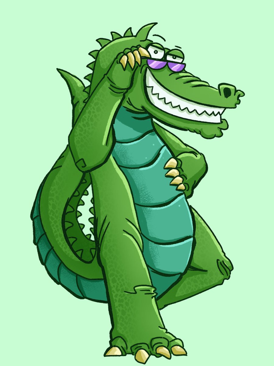 Doodle #26 : "A very handsome reptile."
#dailydoodle