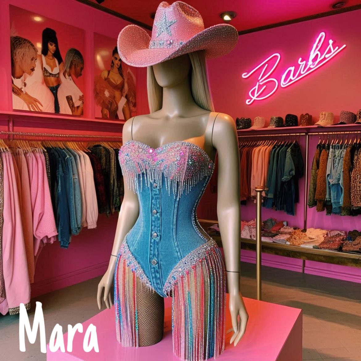 Mara_pink_beaut's tweet photo. #2LEG #GagCity #PinkFriday2WorldTour #NickiMinaj
#CowGirl https://t.co/hnnoMSUaxD