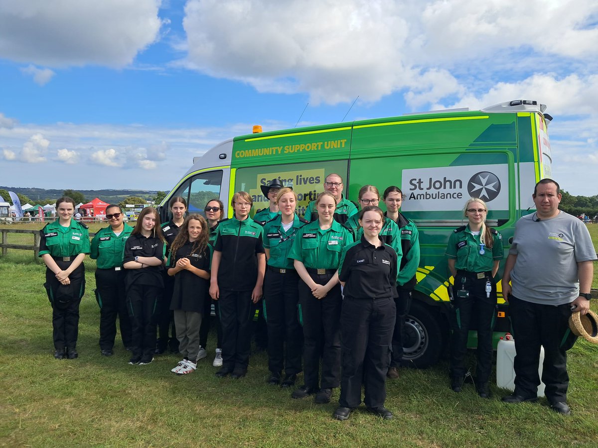 SJA_IoW's tweet photo. Massive thank you to our team of volunteers who covered multiple events this weekend with the Royal Isle of Wight County Show and Wightlink-WightMountain Time Trial Series. 

To find out more about what we do please visit our website https://t.co/4KZNKd7cmd https://t.co/Tx7IJxoVOS