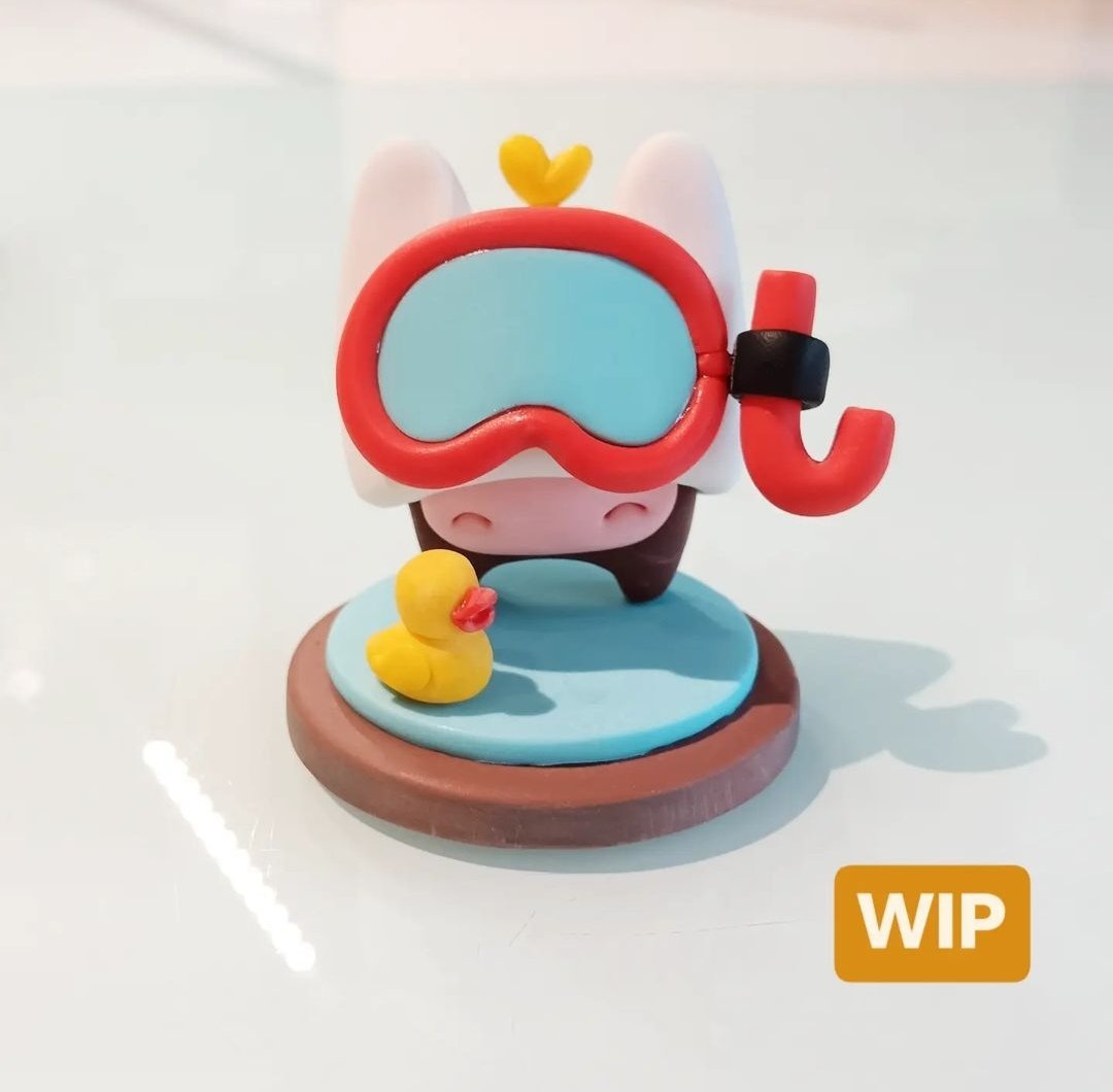 kiboochan's tweet photo. The sun is very shy here in north of France, but the rain won't stop this little dude to be happy, and as he is very small, a puddle is like the sea to him (wip)

Feel free to like and share, it's hard to be seen, and as it is my full time job, it is a very difficult time for me https://t.co/b1j5HSG6dB