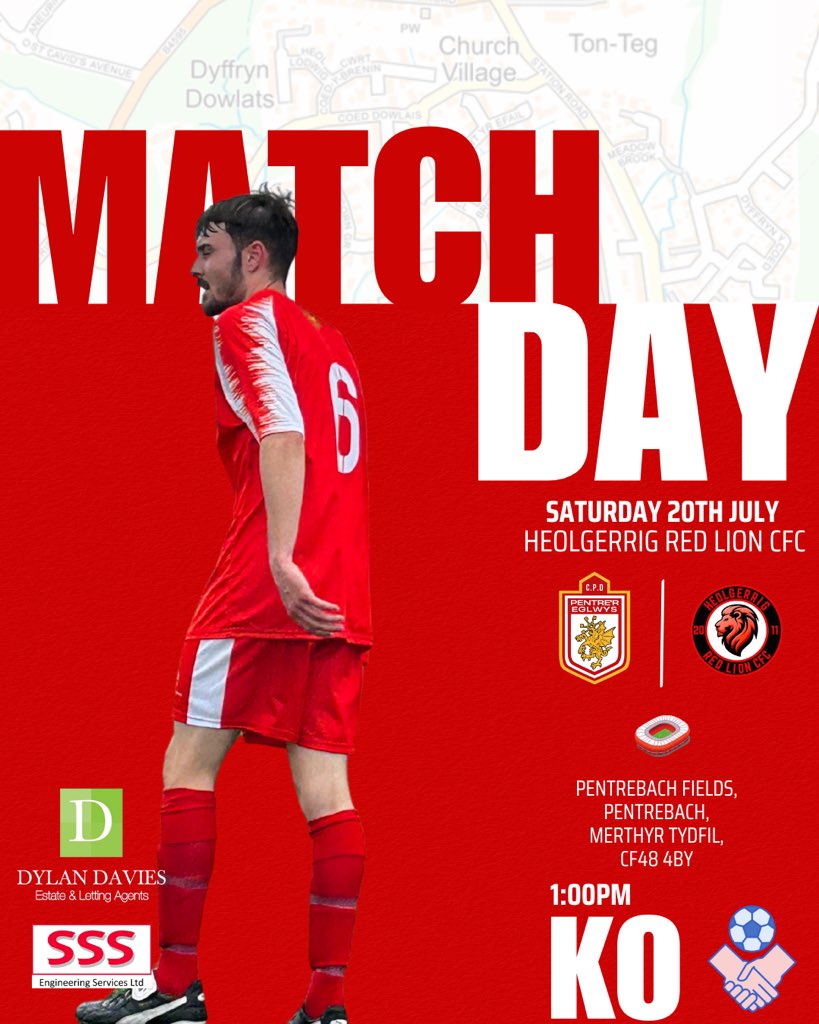 Church Village FC (@churchvillagefc) on Twitter photo ๐จ๐ฝ๐ฐ๐ผ๐บ๐ถ๐ป๐ด ๐๐ถ๐
๐๐๐ฟ๐ฒ! ๐๏ธ
Next up for our Firsts is a trip to Merthyr to face off against <a href="/HeolgerrigLions/">Heolgerrig Red Lion CFC</a>
No fixture for the reserves this weekend who integrate into the firsts squad โค๏ธ๐ค
#TheVillageWay ๐จ๐ฝ๐ฐ๐ผ๐บ๐ถ๐ป๐ด ๐๐ถ๐
๐๐๐ฟ๐ฒ! ๐๏ธ
Next up for our Firsts is a trip to Merthyr to face off against <a href="/HeolgerrigLions/">Heolgerrig Red Lion CFC</a>
No fixture for the reserves this weekend who integrate into the firsts squad โค๏ธ๐ค
#TheVillageWay