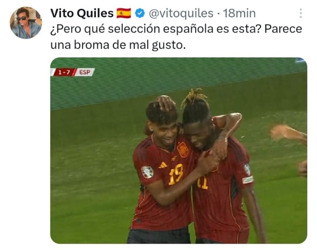 AlanBarrosoA's tweet photo. Con otra gente que insulta a sus compañeros se le ve más a gusto, la verdad. https://t.co/SdM3FXpeBr