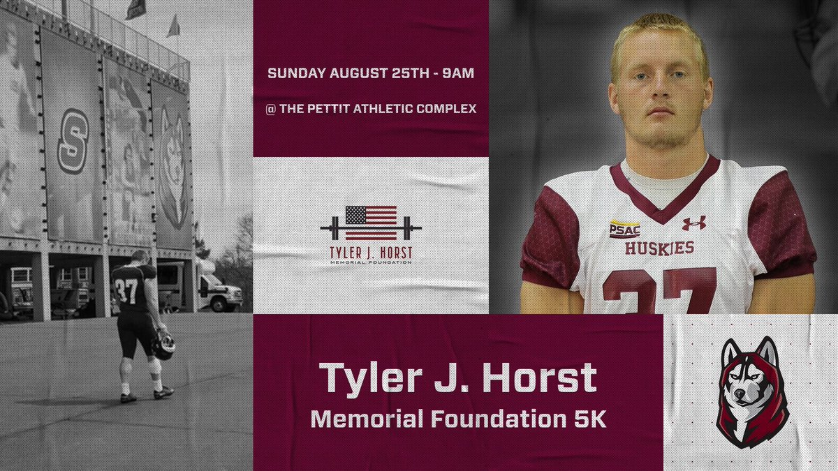 buwbb_huskies's tweet photo. ‼️‼️The 2nd Annual Tyler J. Horst 5K Run/Walk is right around the corner!                     - AUGUST 25th @ 9am -      
Run or walk to honor Tyler’s life.  All funds raised go directly towards the Tyler Horst Nutritional Center at BU! Sign up today ➡️ https://t.co/UVXE0wIAiq https://t.co/FFTFdmIvKO