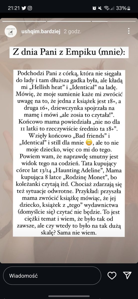 _rozamakolce's tweet photo. powiem wam że to jest straszne i tyle ile razy byłam świadkiem podobnej sytuacji to 💀💀💀 https://t.co/53kwhweWgB